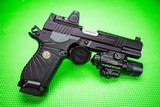 Wilson Combat Experior Double Stack 1911 9mm Pistol; Trijicon RMR; Surefire X400 Light/Laser & More