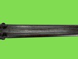 L. Grundmann in Stendal 12 Gauge Percussion Cap SxS
Shotgun Engraved Locks and Hammers.
Hammer Safeties.
Finely figured Damascus Barrels - 5 of 9