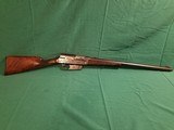 Remington Model 8-D Engraved in .35 Rem Caliber - 1 of 15