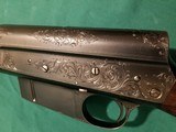 Remington Model 8-D Engraved in .35 Rem Caliber - 3 of 15