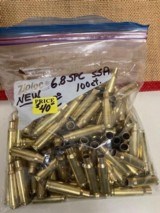 Brass (New & Once-fired) 444 Marlin,6.8SPC,30-06, 375H&H,44mag. - 1 of 2