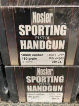 NOSLER JHP HANDGUN BULLETS 10MM/.40S&W - 3 of 3