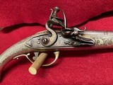 Ornate Mid-Eastern Flintlock Pistol58-60 Cal. - 2 of 14