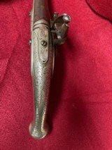 Ornate Mid-Eastern Flintlock Pistol58-60 Cal. - 10 of 14