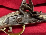 Ornate Mid-Eastern Flintlock Pistol58-60 Cal. - 12 of 14