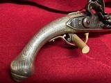 Ornate Mid-Eastern Flintlock Pistol58-60 Cal. - 3 of 14