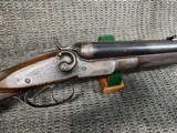 European(country unknown) Hammered Double rifle. Caliber- Unknown. - 3 of 15
