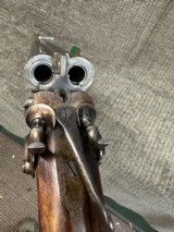 European(country unknown) Hammered Double rifle. Caliber- Unknown. - 13 of 15