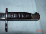 US MADE BRITISH 1913 1917 BAYONET & SCABBARD BY REMINGTON - 5 of 5