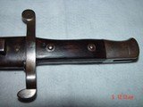 1886 STEYR PORTUGESE MAUSER BAYONET & SCABBARD - 3 of 7