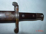 1886 STEYR PORTUGESE MAUSER BAYONET & SCABBARD - 1 of 7