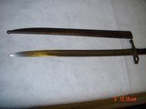 1886 STEYR PORTUGESE MAUSER BAYONET & SCABBARD - 6 of 7