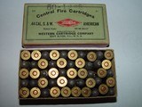 Full 2-piece box of .44 cal. S&W American by Western Cartridge Company, 50 cartridges - 1 of 2