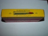 Full 20 round box of 33 Winchester in the red/yellow Winchester box - 5 of 8