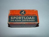 Sears, Roebuck and Co. Sportload Sta-Klean .25-20 cartridges, 86 grain soft point, 40 pieces - 1 of 6
