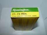 Remington 117 Gr. Soft Point .25-35, full box of 20 rounds - 1 of 2