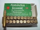 Remington Kleanbore .30 Remington Express 160 Gr FMJ - 1 of 1