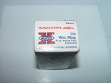 Winchester .256 Win. Mag. Ammunition, 50-Rounds, 60 Gr. Hollow Point Expanding, Factory Ammo - 1 of 2