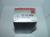 Winchester .32-20 Win. Full Box of 50-Rounds