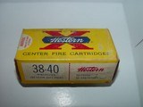 Winchester Western .38-40, 180 Gr. Soft Point Ammunition, 50-Rounds - 1 of 2