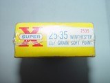 Winchester-Western Super X .25-35 Ammunition, 20 Rounds 117 Grain Soft Point - 2 of 3