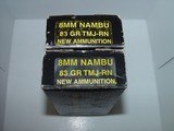 Precision Cartridge 8mm Nambu Ammunition, 83 Gr. TMJ-RN, 50 Rounds - 1 of 2