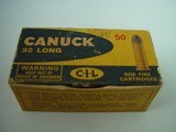 Canuck .32 Long Rim Fire Ammunition, 80 Grain Bullets - 1 of 5