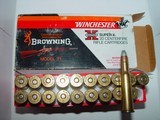 Winchester Commemorative Ammunition For The Browning Model 71 Rifle, .348 Win, 200 Gr. Silvertip - 1 of 2