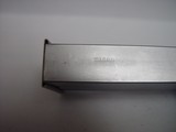 Browning Hi Power Magazine 9mm Caliber, 13-Round Capacity, Nickel Silver Chrome Finish, Belgium Marked On Spline - 3 of 4