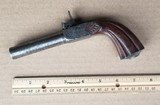 ANTIQUE
PERCUSSION
" BOOT GUN "
OR
" HIDDEN
CARRY " ABOUT .50
CALIBER - 14 of 14