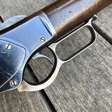 excellent special-order Winchester early Third Model 1873, 30” octagon barrel, single-set trigger, .38-40 - 3 of 15