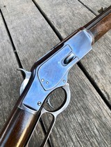 excellent special-order Winchester early Third Model 1873, 30” octagon barrel, single-set trigger, .38-40 - 1 of 15