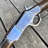excellent special-order Winchester early Third Model 1873, 30” octagon barrel, single-set trigger, .38-40 - 2 of 15