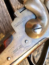 FINE, NEARLY EXCELLENT, ORIGINAL CONDITION HISTORIC CIVIL WAR PERCUSSION SHARPS NEW MODEL 1863 CARBINE, IRON FURNITURE WITHOUT PATCHBOX, PURCHASED BY - 2 of 15