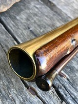 A GOOD EARLY (18TH CENTURY) ENGLISH FLINTLOCK BLUNDERBUSS BY A GREAT MAKER, GRIFFIN & TOW - 15 of 15