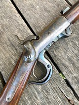 EXCELLENT BURNSIDE FIFTH MODEL PERCUSSION BREECH LOADING CARBINE - 1 of 15