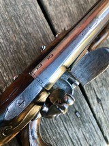 VERY GOOD PAIR OF EARLY STERLING SILVER MOUNTED WOGDON OFFICERS' OR HOLSTER PISTOLS - 11 of 11