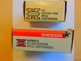 351 Winchester 180 grain
cartridges in two complete boxes - 3 of 4