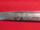 WW2 German double engraved bone handled dress bayonet - 8 of 15