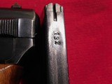 Police Mauser 1914 pistol with matching magazine and holster, 7.65 cal. - 9 of 13