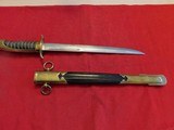 Imperial Japanese naval dress dagger in use from 1880's- WW2 captured - 10 of 13