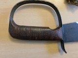 LC-14-B fighting knife(woodsman's pal) excellent condition. - 8 of 11