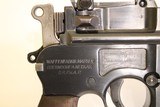 Mauser-Germany/Specialty Arms registered model 712 (1932) "Schnellfeuer" 7.63mm Select Fire Broomhandle Machine Pistol - 4 of 10