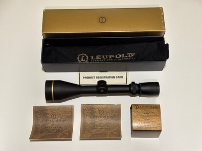 LEUPOLD VX-III 4.5-14 X 50MM 57990 Scope ,Varmint Reticle, 1/4-MOA Adjustments, Matte Finish