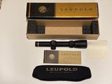 LEUPOLD VX-3 1.5 - 5 X 20mm, MATTE - 1in, Duplex 66370