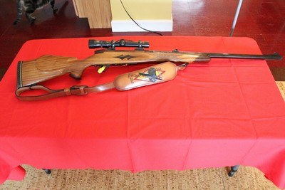 460 Weatherby Magnum, Crown Custom, Left Hand, 26” barrel with Pendleton Brake, Mesquite Stock, Elephant Sling - Image 9 of 11