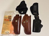 MISC GROUP OF HOLSTERS FOR SMALL AUTOMATICS