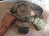 NEAR Mint 1911A1 Remington Rand 1944 Pistol and Belt Rig - 6 of 7