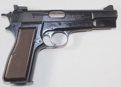 Browning Hi-Power, 9mm, Adjustable Sights, Belgium made, NIB, Mfg. 1986