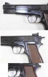 Browning Hi-Power, 9mm, Adjustable Sights, Belgium made, NIB, Mfg. 1986 - 11 of 14